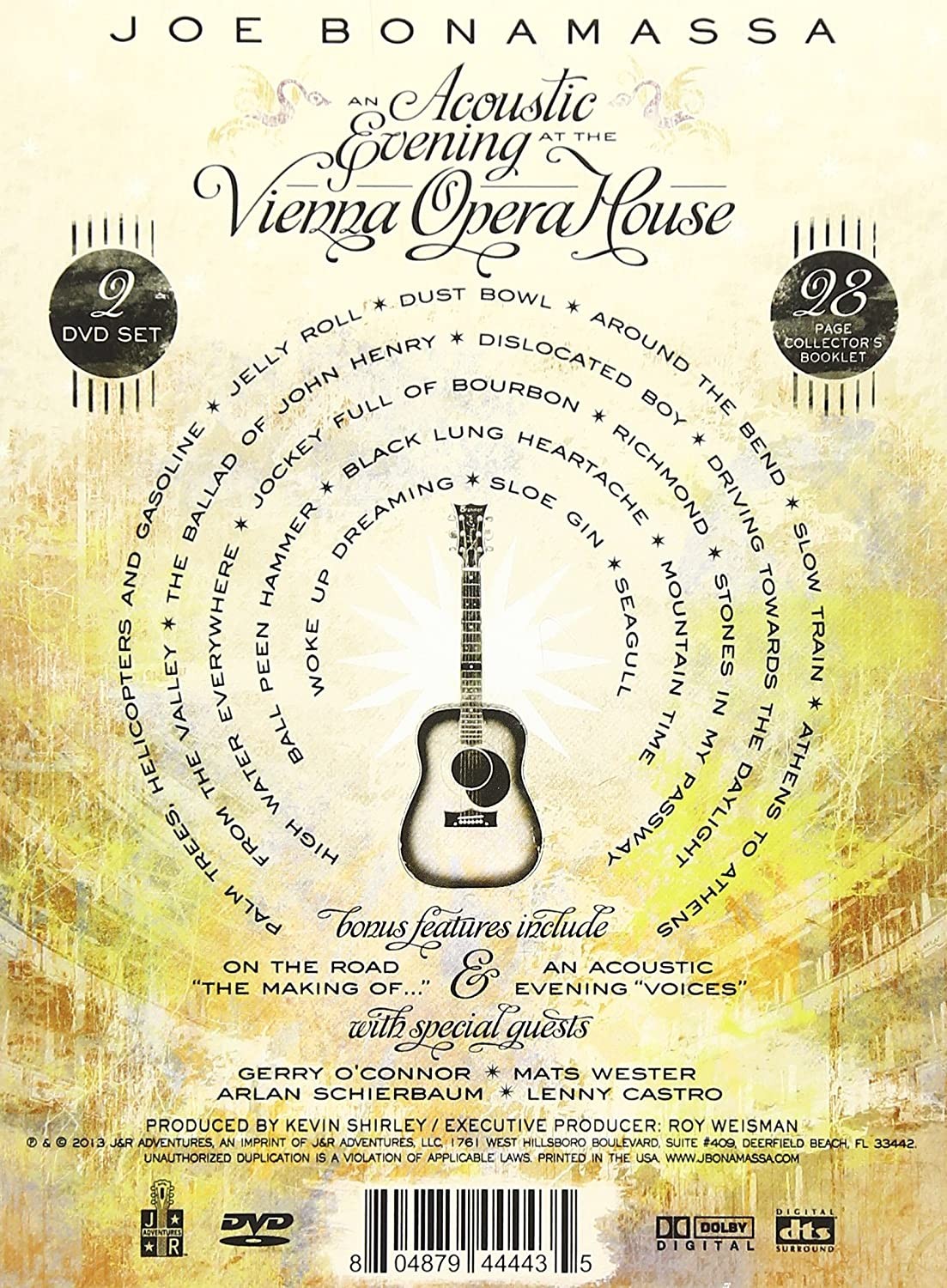 JOE BONAMASSA -AN ACOUSTIC EVENING AT THE VIENA OPERA HOUSE - Imagen 2