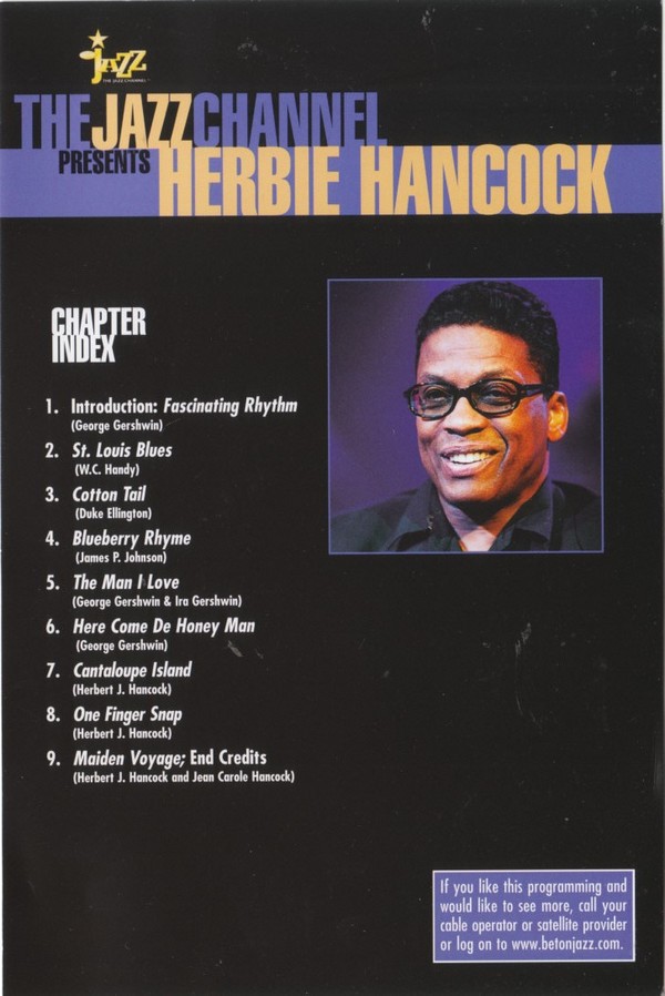 HERBIE HANCOCK - THE JAZZ CHANNEL PRESENTS HERBIE HANCOCK - Imagen 2