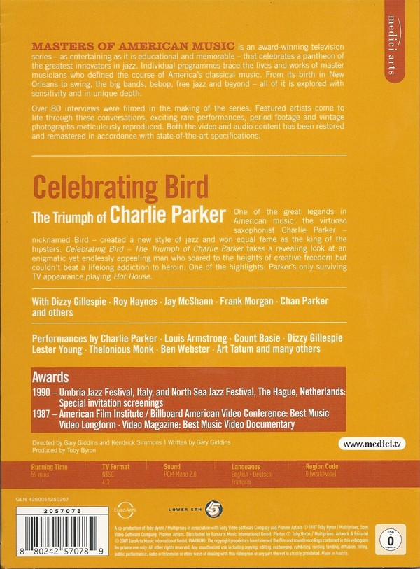 CHARLIE PARKER - CELEBRATING BIRD - THE TRIUMPH OF CHARLIE PARKER - Imagen 2