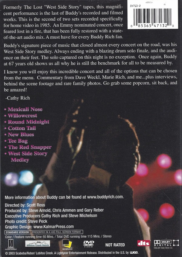 BUDDY RICH AND HIS BAND - THE LOST TAPES - Imagen 2