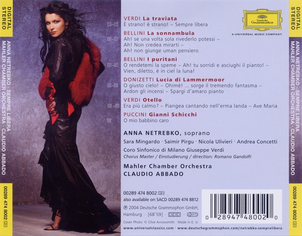 ANNA NETREBKO - SEMPRE LIBERA - Imagen 2