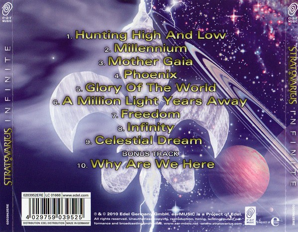 STRATOVARIUS - INFINITE - Imagen 2