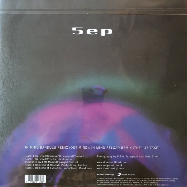 SLOWDIVE - 5 EP - IN MIND REMIXES - Imagen 2