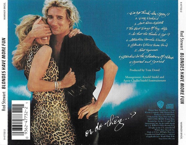 ROD STEWART - BLONDES HAVE MORE FUN - Imagen 2