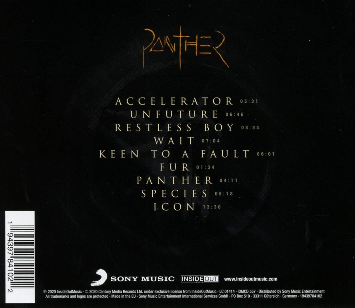 PAIN OF SALVATION - PANTHER