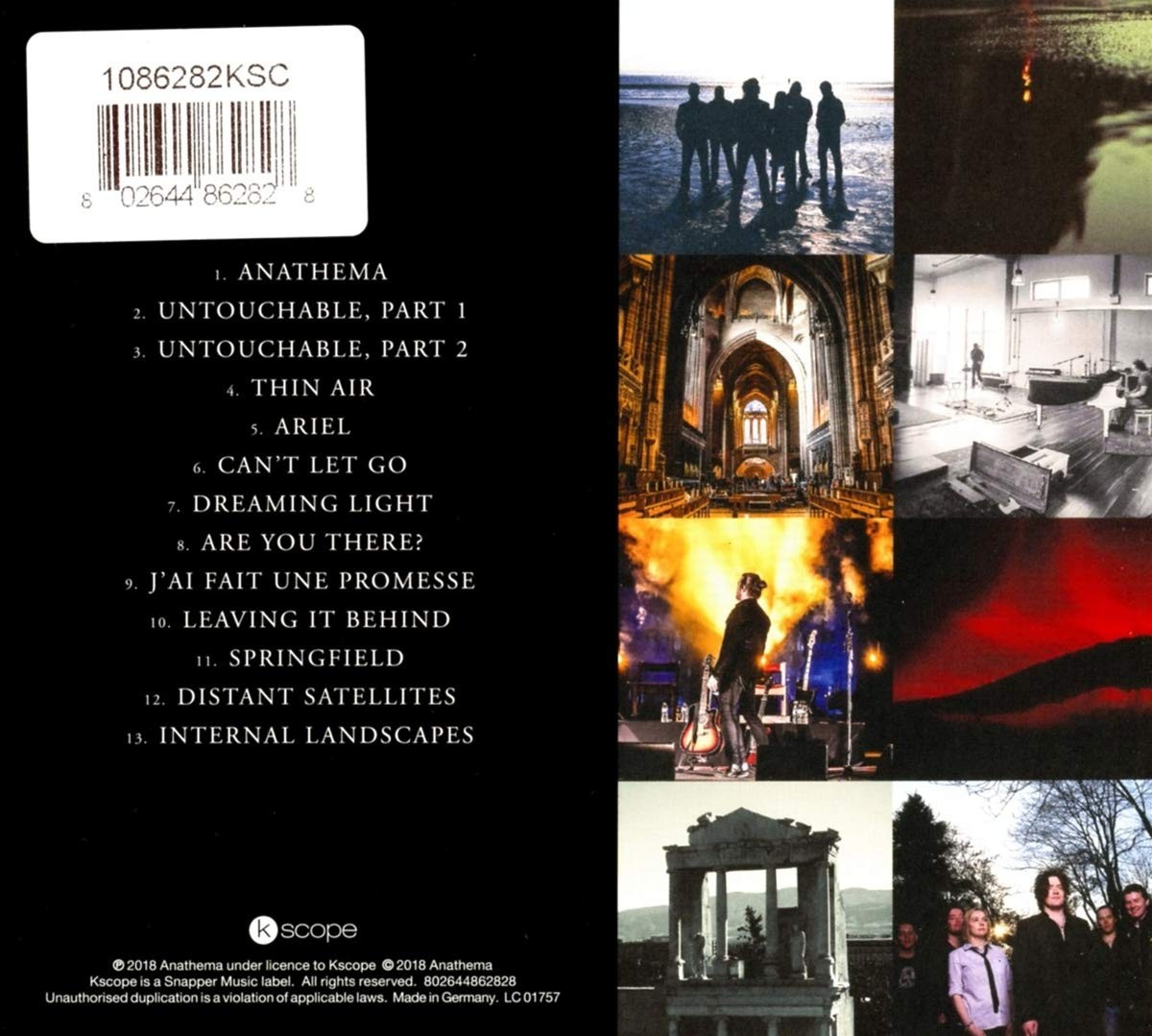 ANATHEMA - INTERNAL LANDSCAPES 2008-2018 - THE BEST OF ANATHEMA