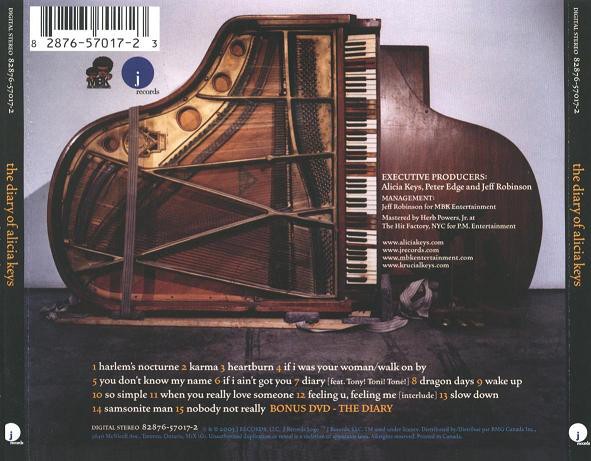 ALICIA KEYS - THE DIARY OF ALICIA KEYS - Imagen 2