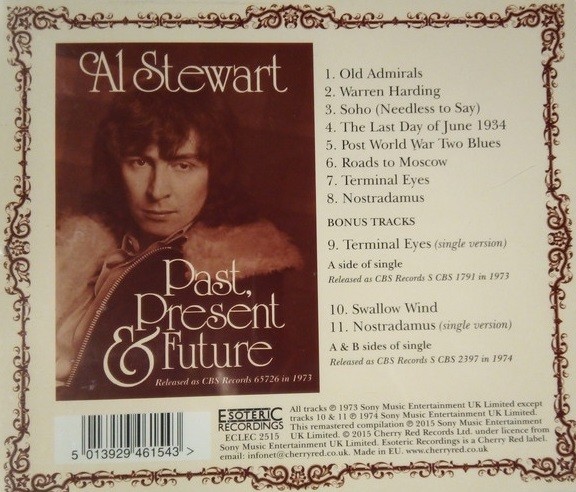 AL STEWART - PAST PRESENT AND FUTURE - Imagen 2