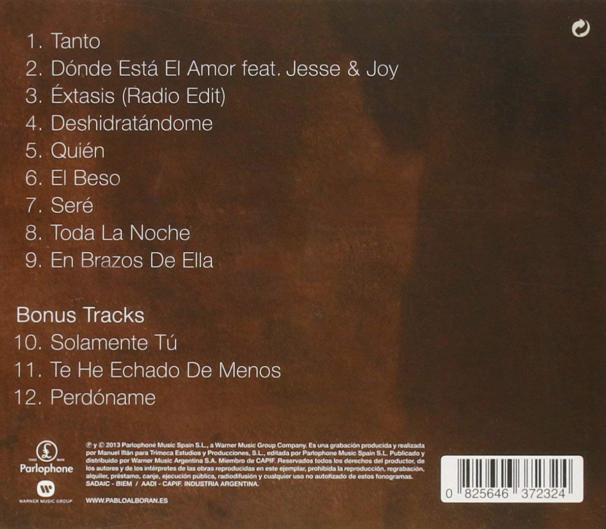 PABLO ALBORAN - TANTO - Imagen 2