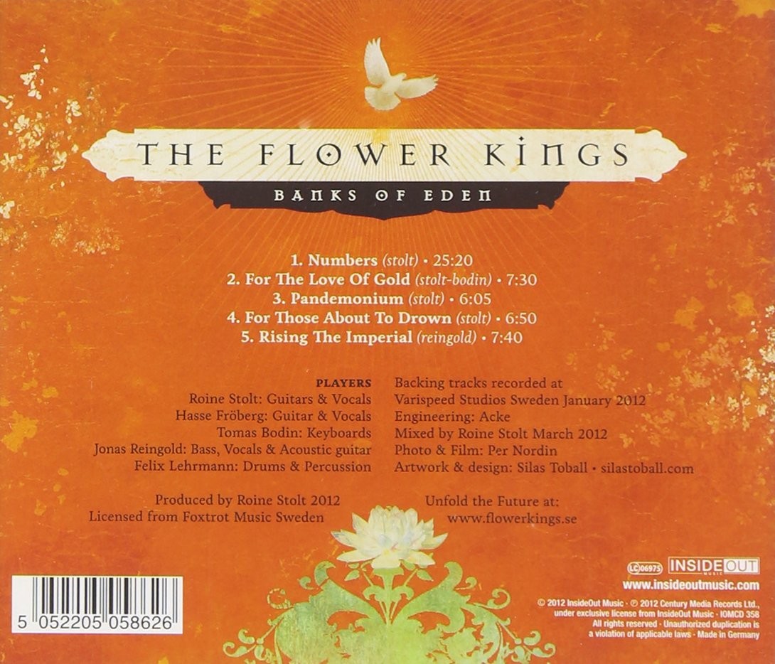 THE FLOWER KINGS - BANKS OF EDEN
