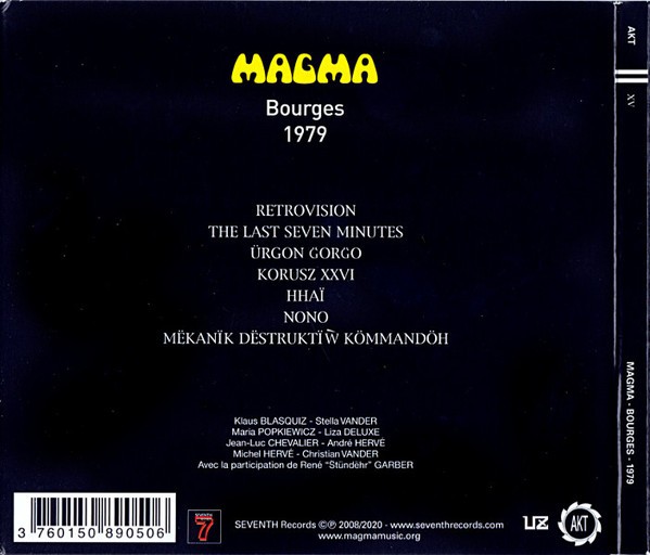 MAGMA - BOURGES 1979 - Imagen 2