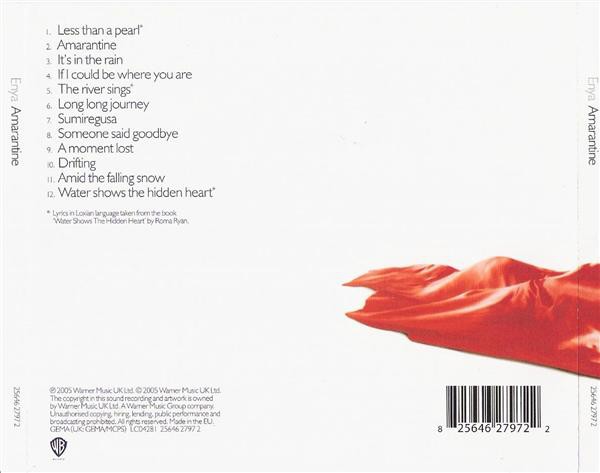 ENYA - AMARANTINE - Imagen 2