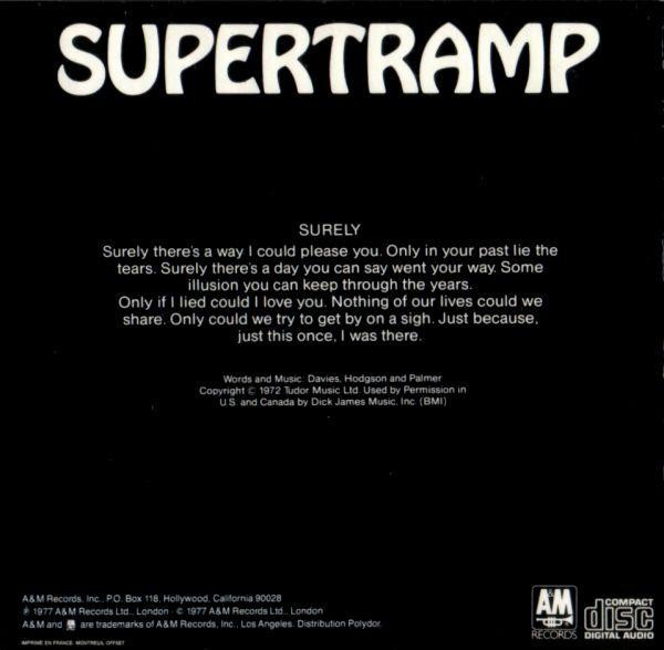 SUPERTRAMP - SUPERTRAMP - Imagen 2