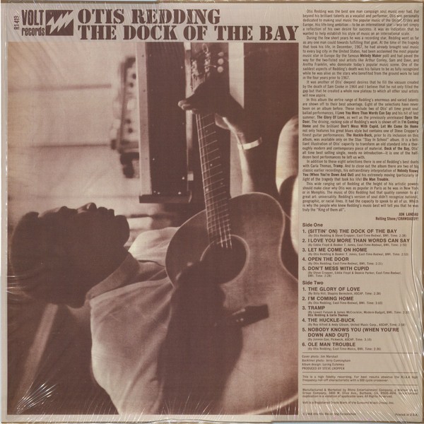 OTIS REDDING - THE DOCK OF THE BAY - Imagen 2