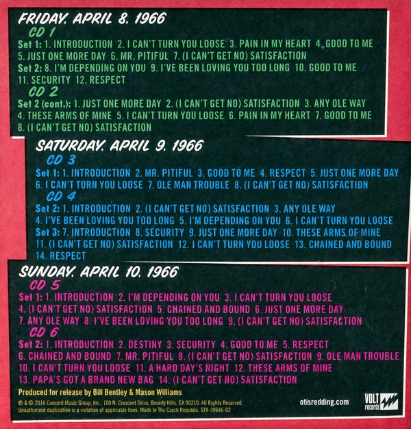 OTIS REDDING - LIVE AT THE WHISKY A GO GO - Imagen 2