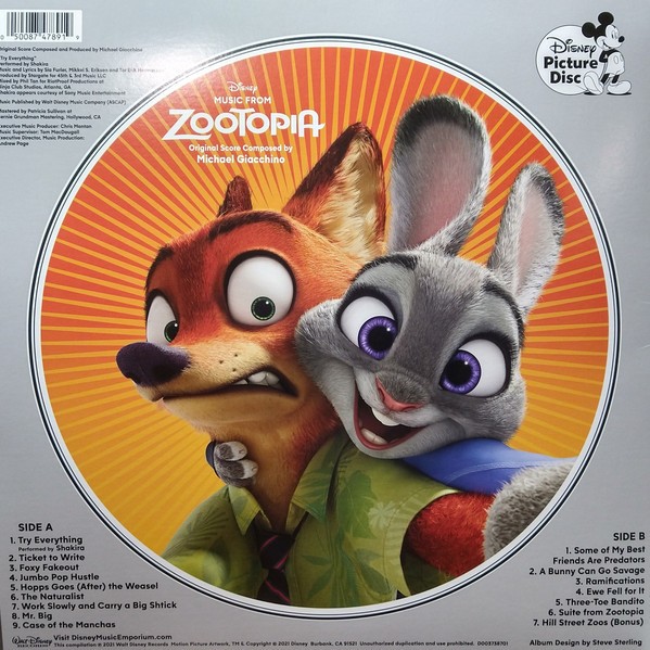 MICHAEL GIACCHINO - ZOOTOPIA - SOUNDTRACK - Imagen 2
