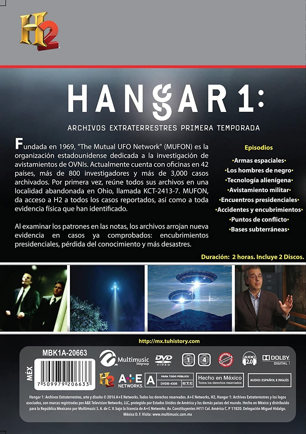 HANGAR 1 - ARCHIVOS EXTRATERRESTRES - TEMPORADA 1 - Imagen 2
