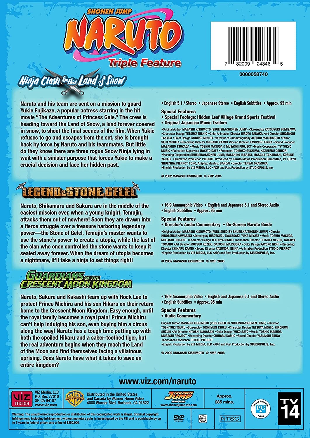 NARUTO - TRIPLE FEATURE - Imagen 2