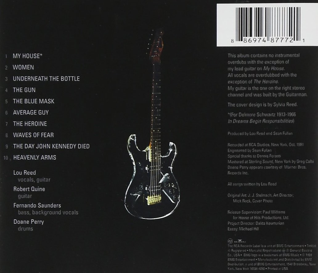 LOU REED - THE BLUE MASK