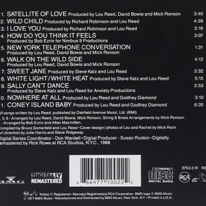 LOU REED - WALK ON THE WILD SIDE