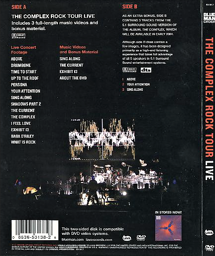 BLUE MAN GROUP - THE COMPLEX ROCK TOUR LIVE - Imagen 2