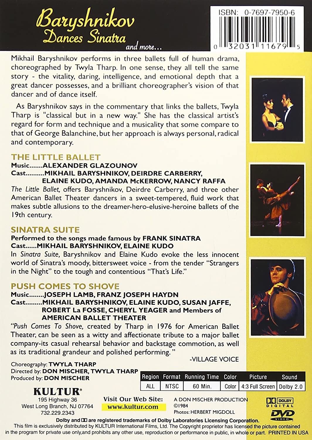 BARYSHNIKOV DANCES SINATRA AND MORE - Imagen 2