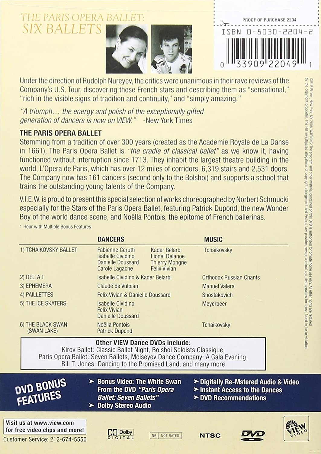 THE PARIS OPERA BALLET SIX BALLETS - Imagen 2
