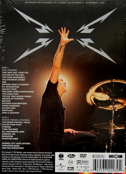 METALLICA - QUEBEC MAGNETIC - Imagen 2