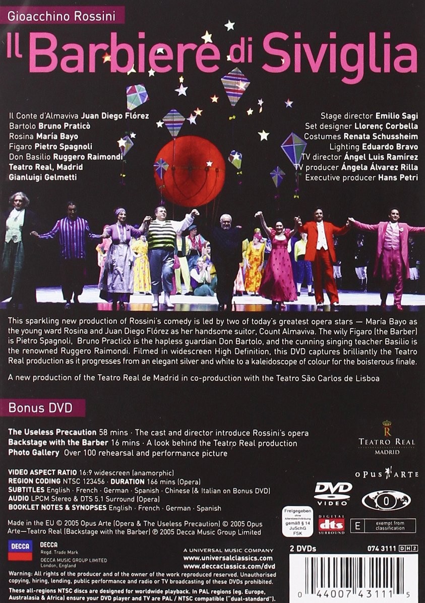 GIOACHINO ROSSINI - IL BARBIERE DI SIVIGLIA - Imagen 2