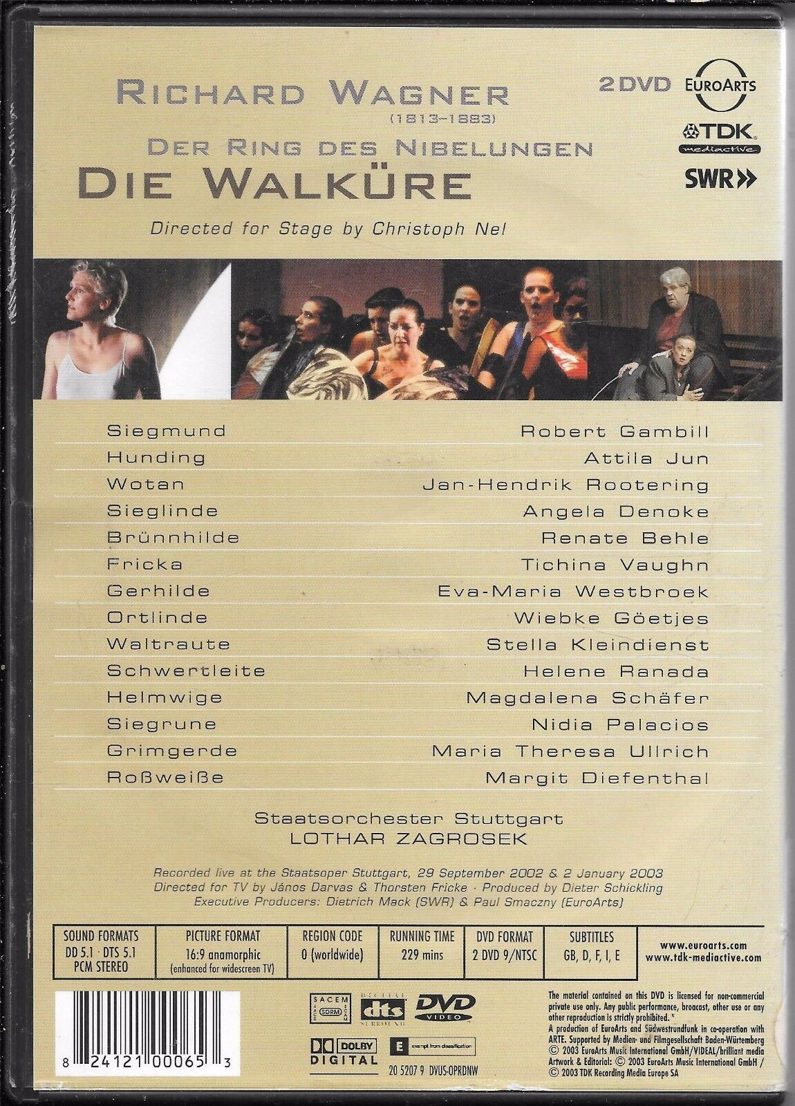 WAGNER - DIE WALKURE - STAATSOPER STUTTGART - Imagen 2