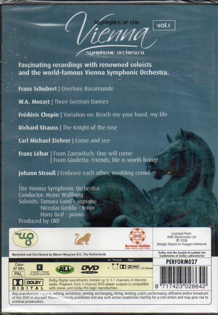 HIGHLIGHTS OF THE VIENNA SYMPHONIC ORCHESTRA - VOL.1 - Imagen 2