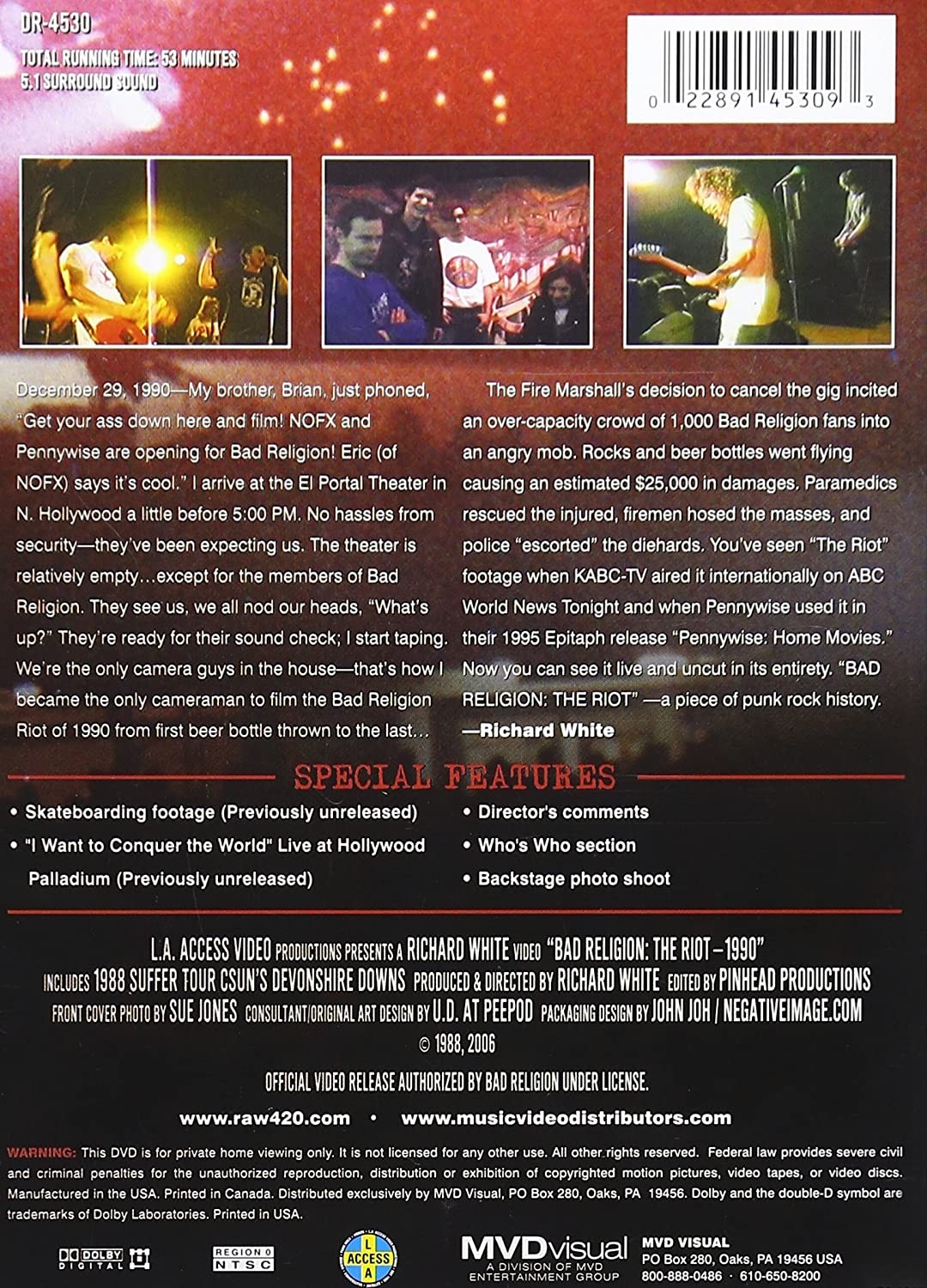 BAD RELIGION - THE RIOT - Imagen 2