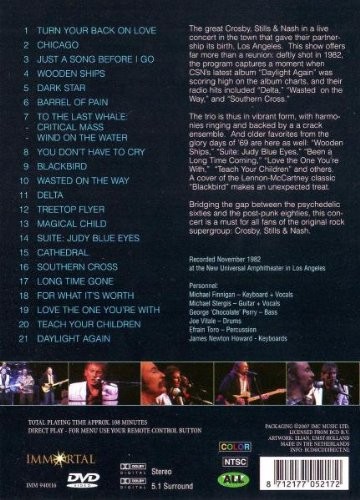 CROSBY STILLS & NASH - LIVE IN LA - Imagen 2