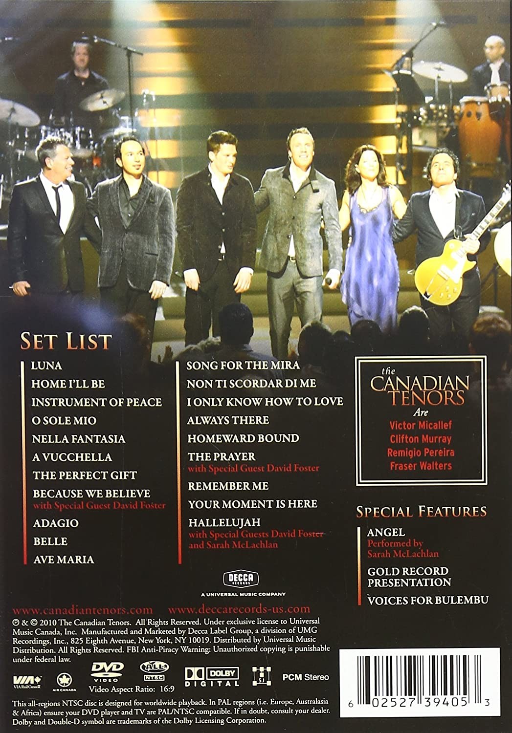 THE CANADIAN TENORS - LIVE AT THE ROYAL CONSERVATORY OF MUSIC - IN TORONTO - Imagen 2