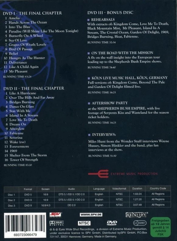 THE MISSION - THE FINAL CHAPTER - Imagen 2