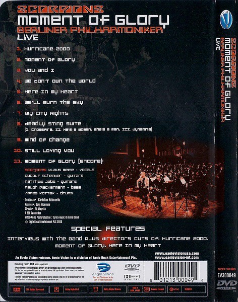 SCORPIONS & BERLINER PHILARMONIKER - MOMENT OF GLORY - LIVE - Imagen 2