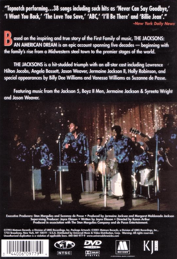 THE JACKSONS - AN AMERICAN DREAM - Imagen 2