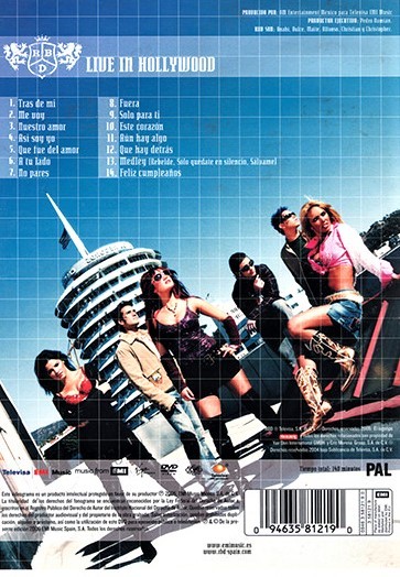 REBELDE RBD - LIVE IN HOLLYWOOD - Imagen 2