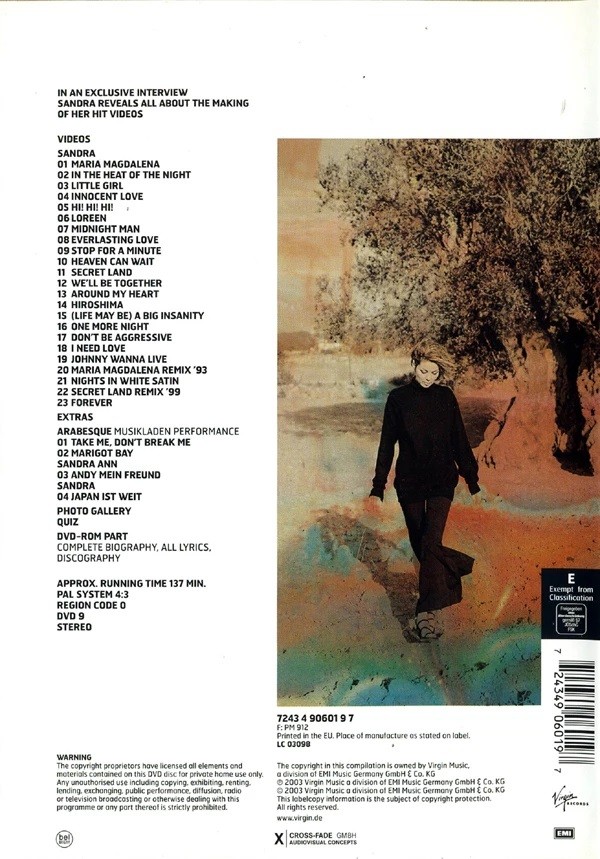 SANDRA - THE COMPLETE HISTORY - Imagen 2