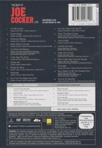 JOE COCKER - THE BEST OF JOE COCKER LIVE - Imagen 2