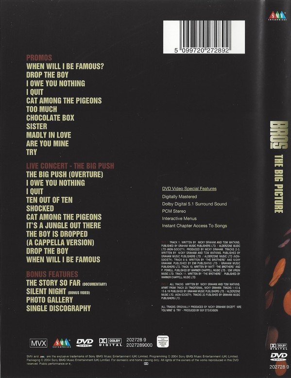 BROS - THE BIG PICTURE - Imagen 2