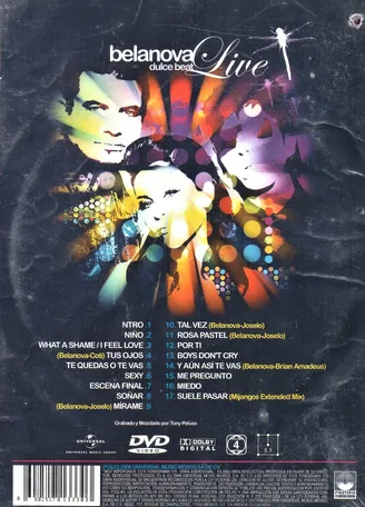 BELANOVA - DULCE BEAT LIVE - Imagen 2
