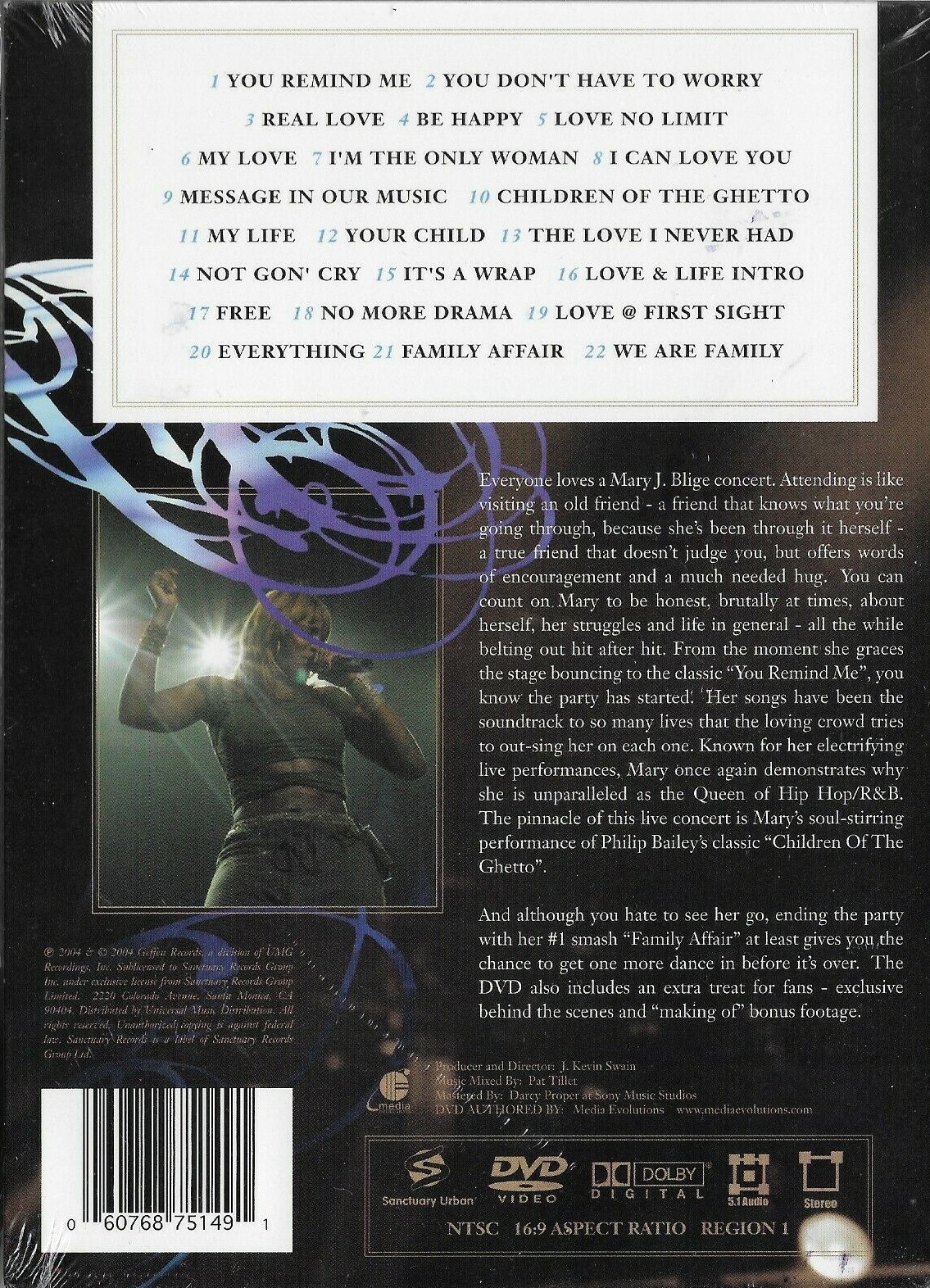 MARY J BLIGE - LIVE FROM LOS ANGELES - Imagen 2