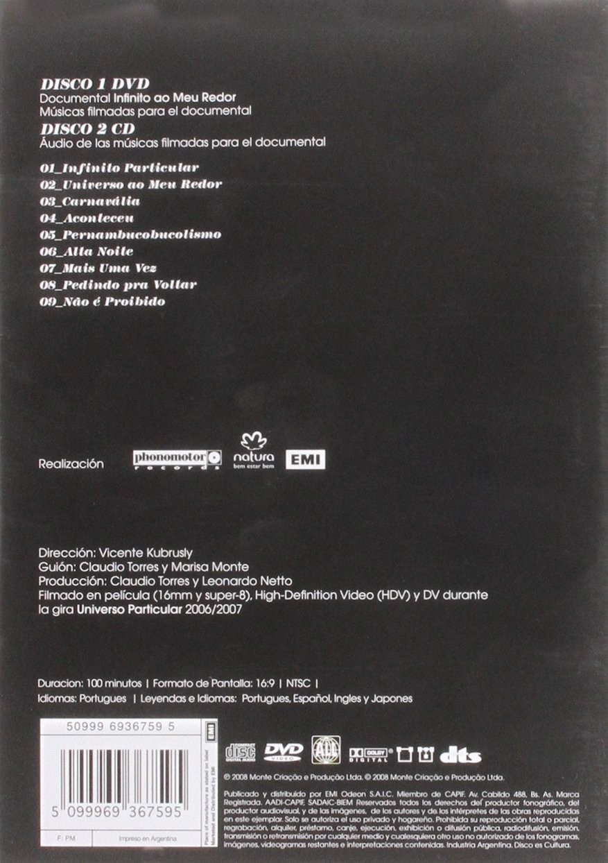 MARISA MONTE - INFINITO AO MEU REDOR