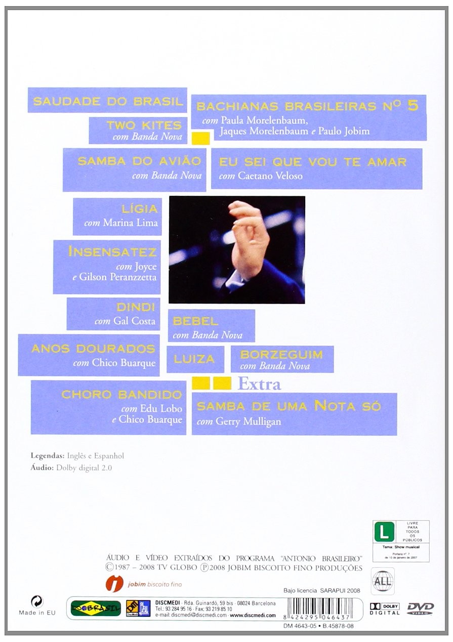 ANTONIO CARLOS JOBIM ANTONIO BRASILEIRO - Imagen 2