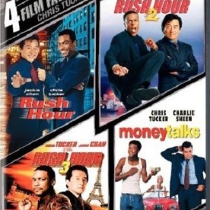 CHRIS TUCKER - 4 FILM FAVORITES - RUSH HOUR 1 - 2 - 3 / MONEY TALKS
