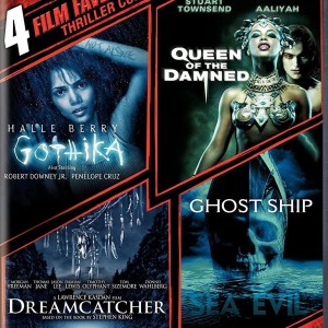 4 FILM FAVORITES - THRILLER - GOTHIKA / QUEEN OF THE DAMNED / DREAMCATCHER / GHOST SHIP