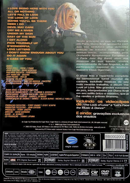 DIANA KRALL - LIVE IN PARIS - Imagen 2