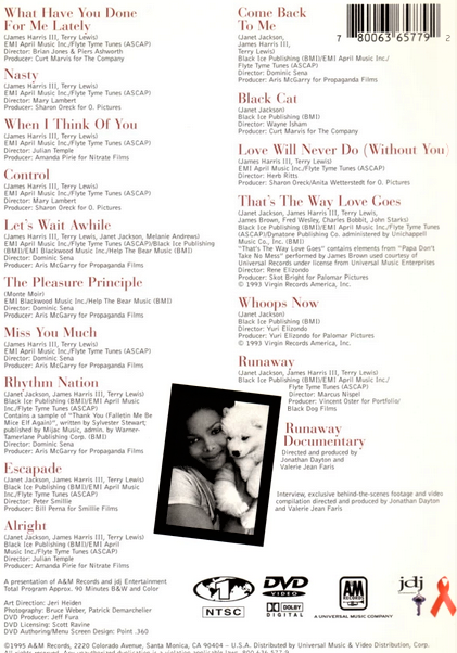 JANET JACKSON - DESIGN OF A DECADE 1986 - 1996 - Imagen 2