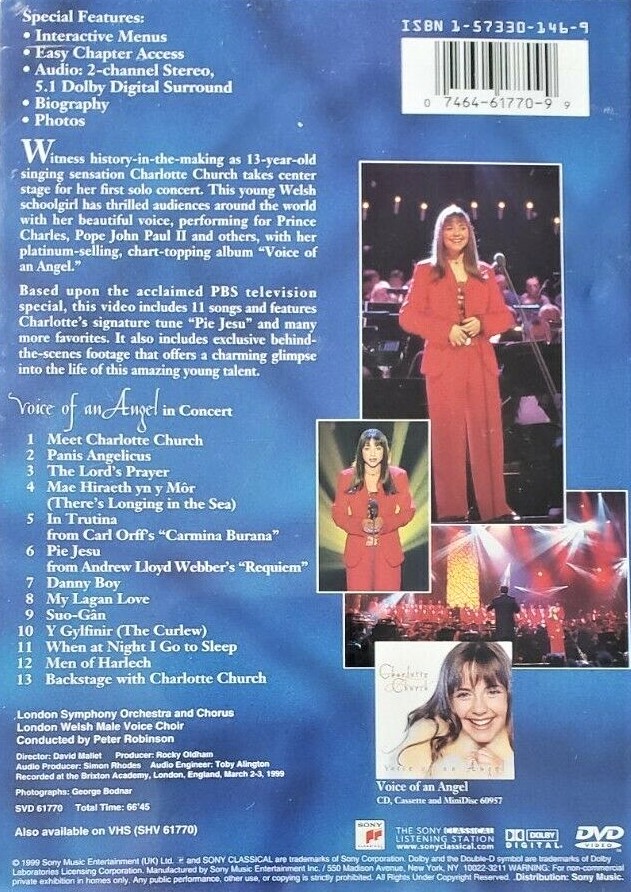 CHARLOTTE CHURCH - VOICE OF AN ANGEL - Imagen 2